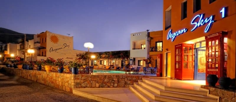 Stay at Aegean Sky Hotel & Suites