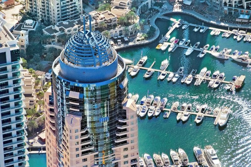 Stay at Dubai Marriott Harbour Hotel & Suites